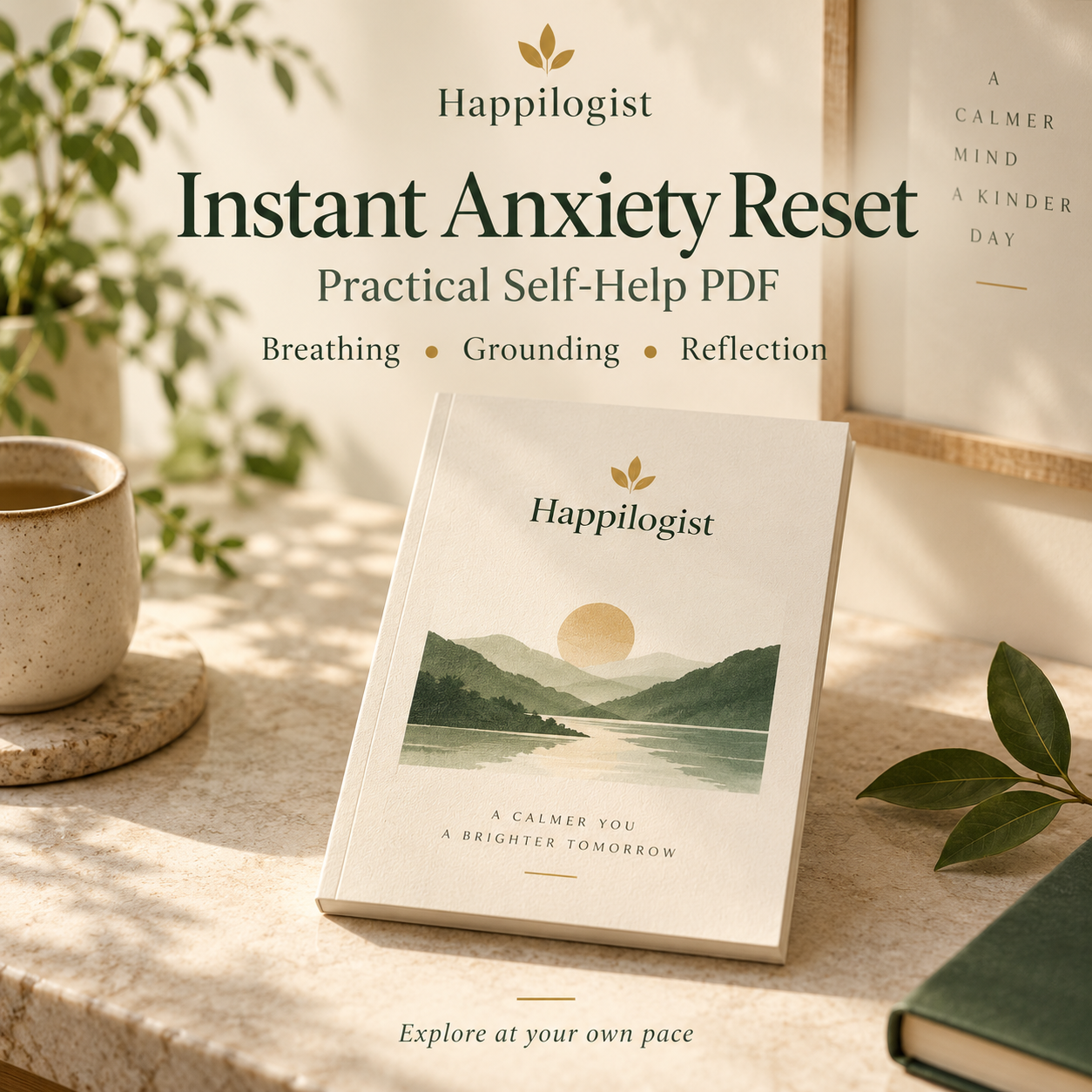 Instant Anxiety Reset — catalogue cover